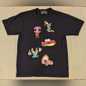 DOMREBEL Luxury Brands T-shirt Black Men's Size Medium Made in USA